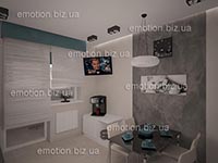 кухня со сркытой подсветкой