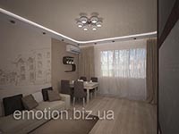 комната в нейтральных тонах