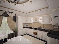 классический интерьер кухни