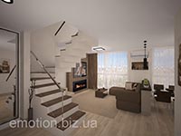 лестница в двухэтажной квартире