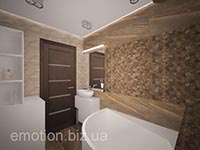 современный интерьер ванной комнаты