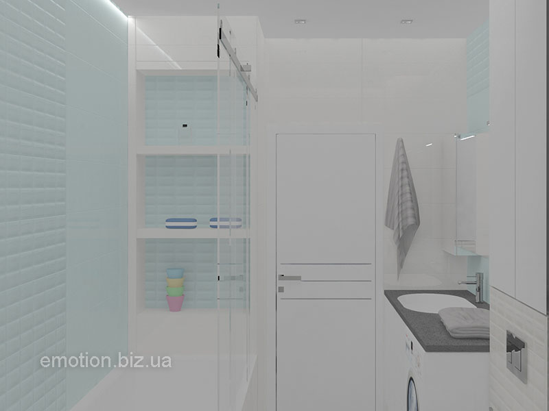 плитка vivid colours в интерьере ванной